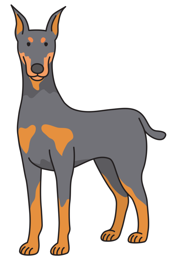 Free Dog Dog Tail Manchester Terrier Clipart Clipart Transparent Background