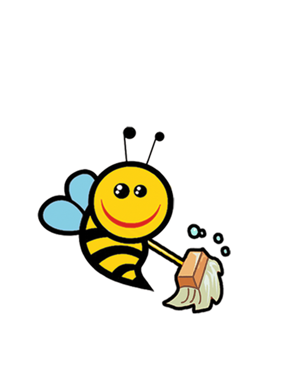 Free Bee Smiley Honey Bee Line Clipart Clipart Transparent Background