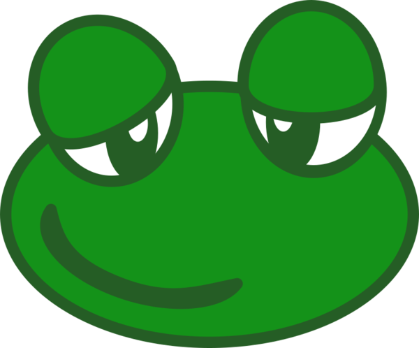 Free Frog Frog Eyewear Smile Clipart Clipart Transparent Background