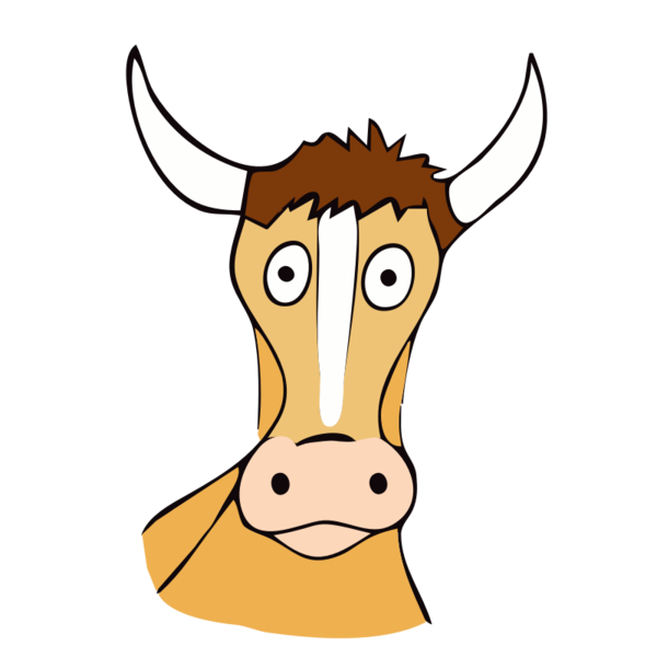 Free Cow Nose Head Snout Clipart Clipart Transparent Background
