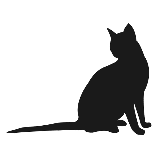 Free Cat Cat Black And White Black Cat Clipart Clipart Transparent Background