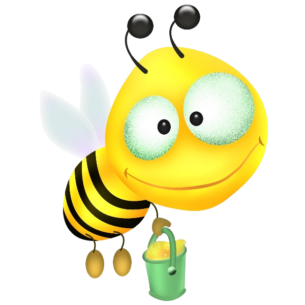 Free Bee Insect Smiley Ladybird Clipart Clipart Transparent Background