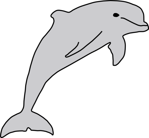 Free Dolphin Dolphin Beak Line Art Clipart Clipart Transparent Background