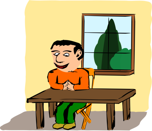 Free Reading Table Furniture Sitting Clipart Clipart Transparent Background