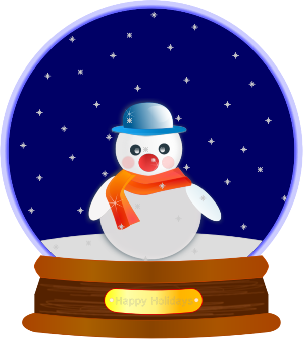 Free Bird Snowman Flightless Bird Christmas Ornament Clipart Clipart Transparent Background