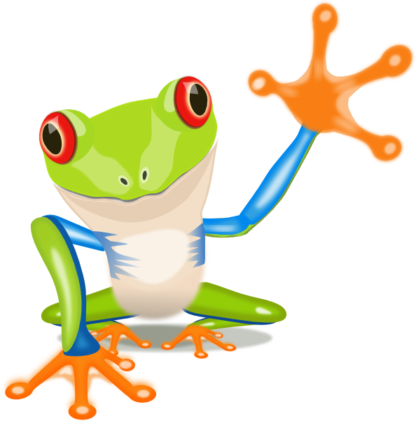 Free Frog Tree Frog Frog Line Clipart Clipart Transparent Background