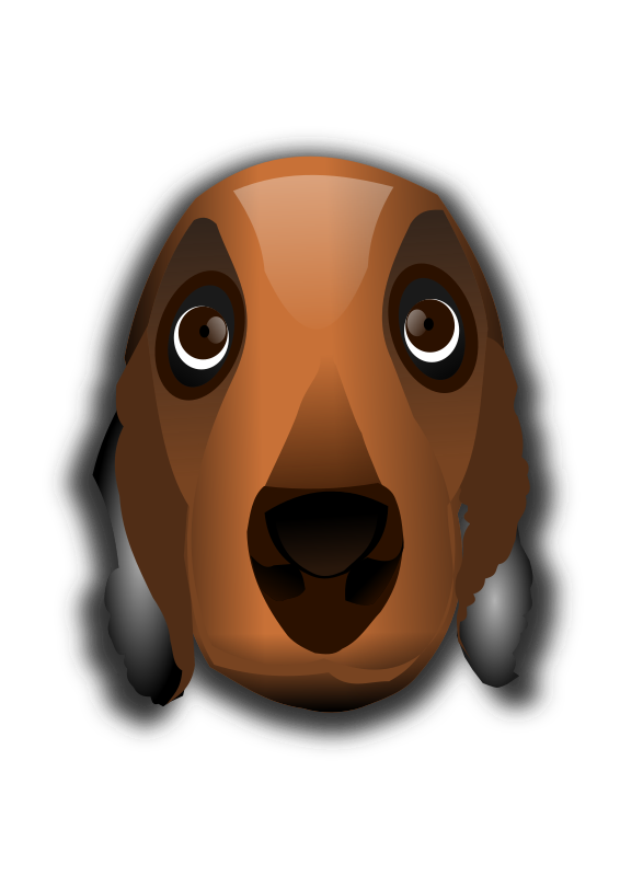 Free Dog Face Nose Head Clipart Clipart Transparent Background