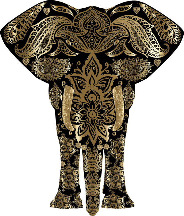Free Elephant Head Indian Elephant Visual Arts Clipart Clipart Transparent Background