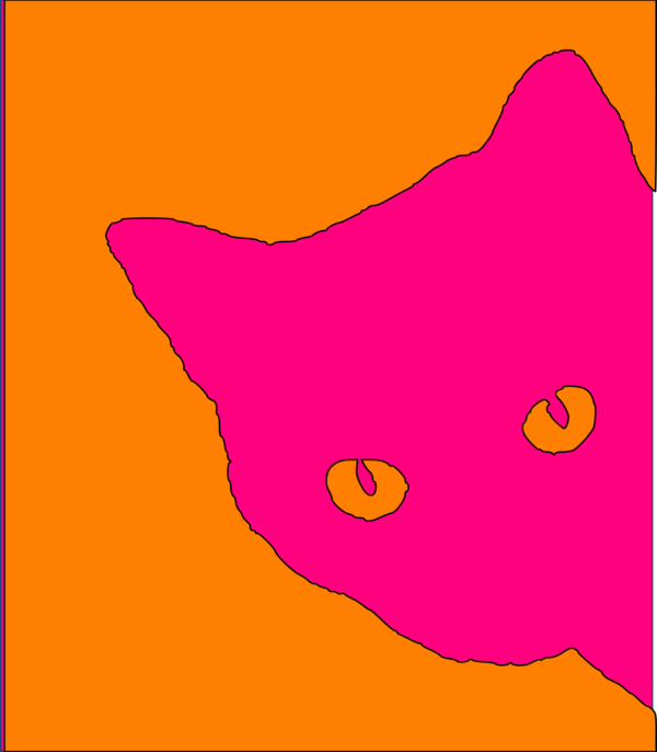 Free Cat Cartoon Cat Text Clipart Clipart Transparent Background