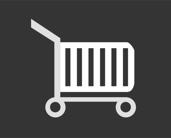 Free Shopping Black And White Line Logo Clipart Clipart Transparent Background