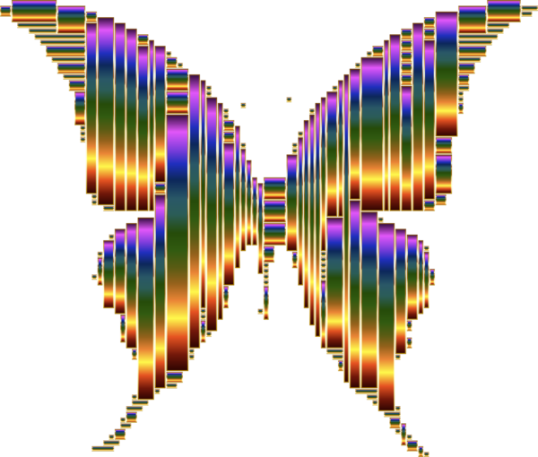 Free Butterfly Symmetry Moths And Butterflies Line Clipart Clipart Transparent Background