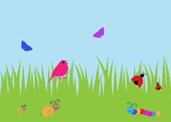 Free Butterfly Ecosystem Grass Butterfly Clipart Clipart Transparent Background