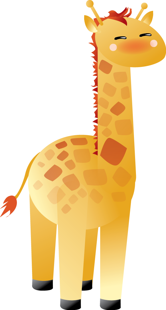 Free Baby Animal Giraffe Giraffidae Neck Clipart Clipart Transparent Background