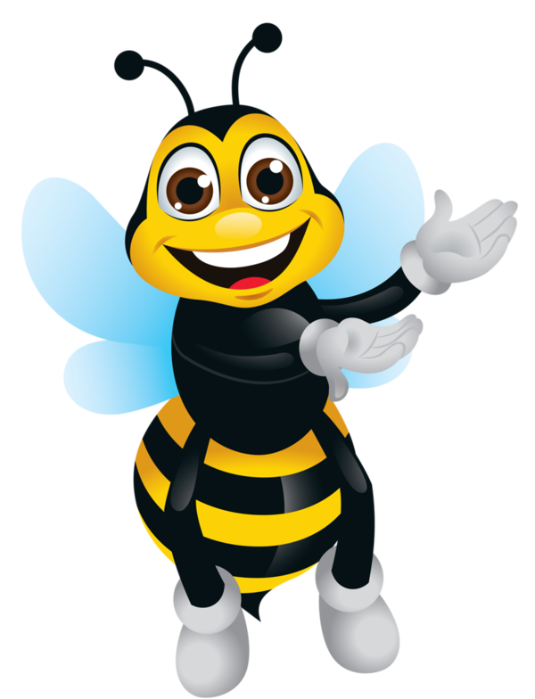 Free Bee Insect Bee Cartoon Clipart Clipart Transparent Background