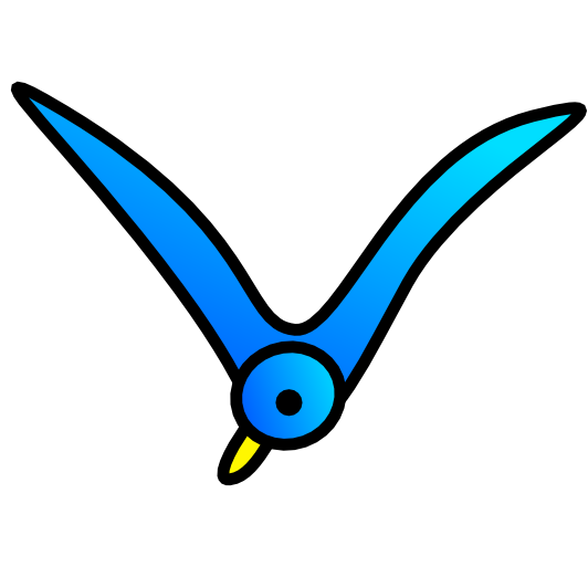 Free Bird Beak Wing Line Clipart Clipart Transparent Background