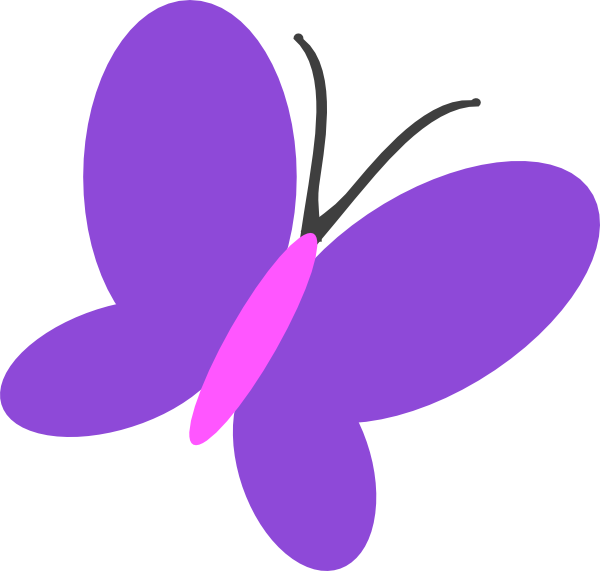 Free Butterfly Butterfly Moths And Butterflies Violet Clipart Clipart Transparent Background