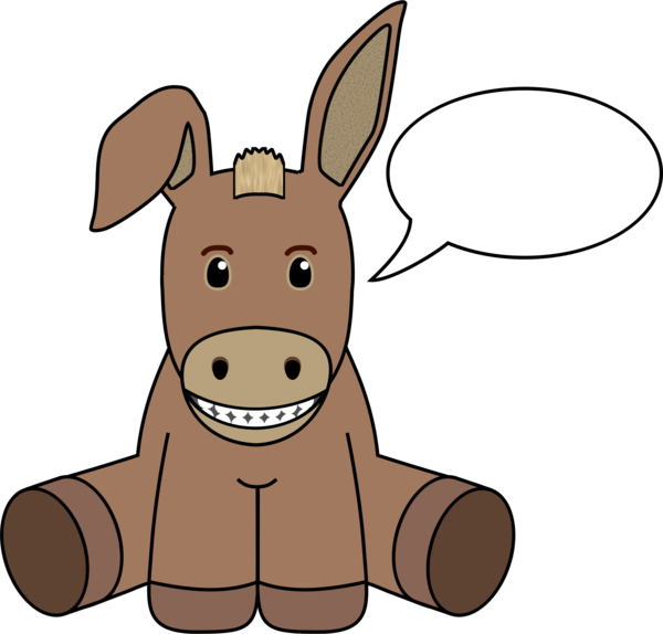 Free Donkey Donkey Nose Head Clipart Clipart Transparent Background