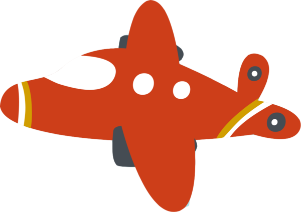 Free Fish Fish Wing Airplane Clipart Clipart Transparent Background