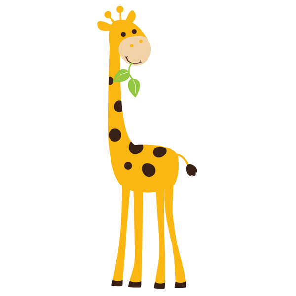Free Baby Animal Giraffe Giraffidae Wildlife Clipart Clipart Transparent Background