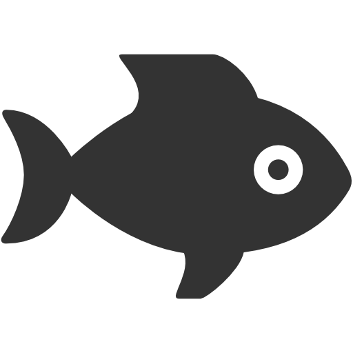 Free Fishing Fish Black And White Silhouette Clipart Clipart Transparent Background