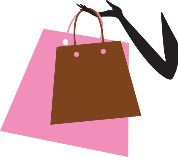 Free Shopping Shopping Bag Handbag Paper Clipart Clipart Transparent Background