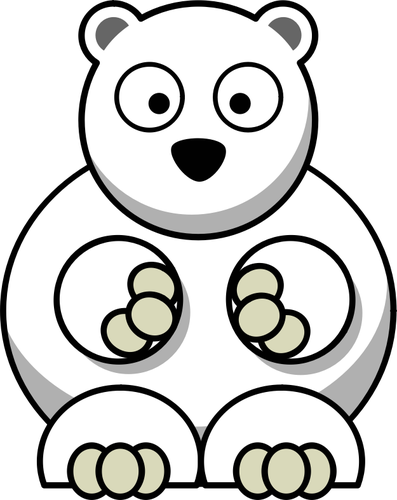 Free Bear Facial Expression Black And White Cartoon Clipart Clipart Transparent Background