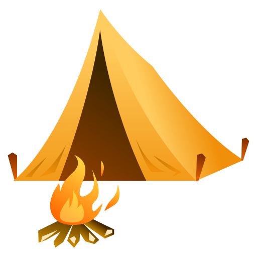 Free Camping Leaf Clipart Clipart Transparent Background