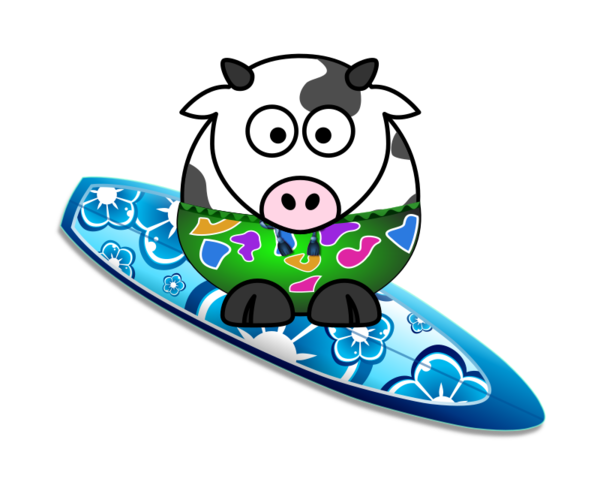 Free Cow Vehicle Clipart Clipart Transparent Background