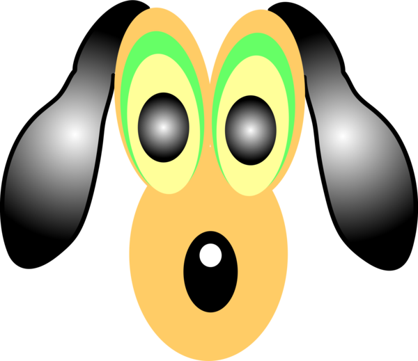 Free Dog Nose Cartoon Smile Clipart Clipart Transparent Background