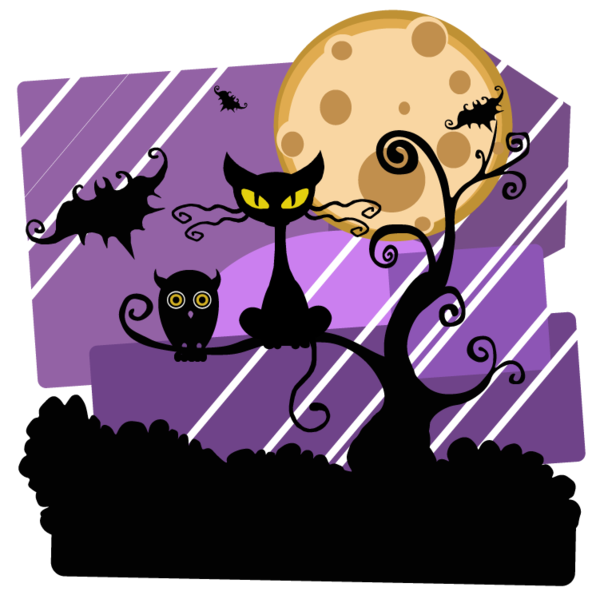Free Cat Cat Violet Clipart Clipart Transparent Background