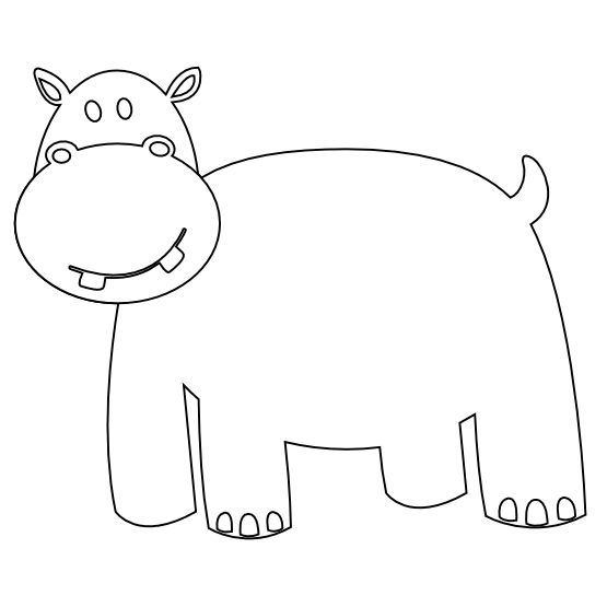 Free Bear Black And White Line Art Nose Clipart Clipart Transparent Background