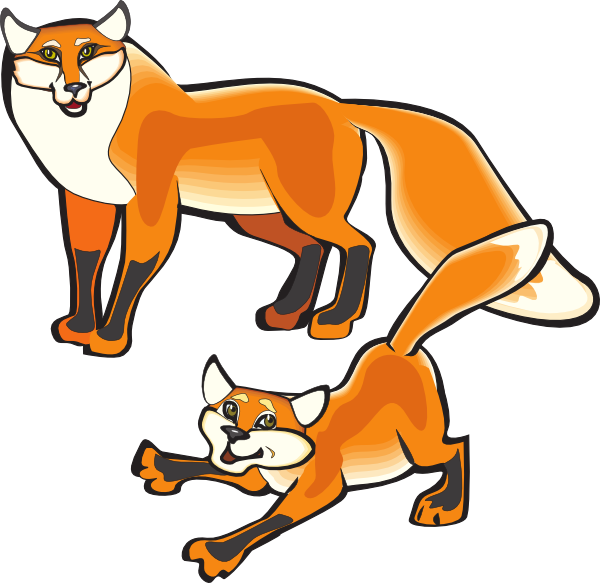 Free Fox Red Fox Wildlife Puma Clipart Clipart Transparent Background