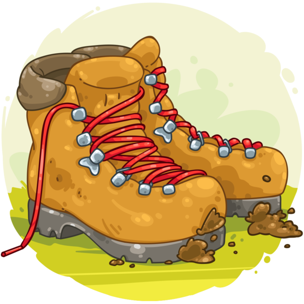 Free Hiking Footwear Shoe Outdoor Shoe Clipart Clipart Transparent Background
