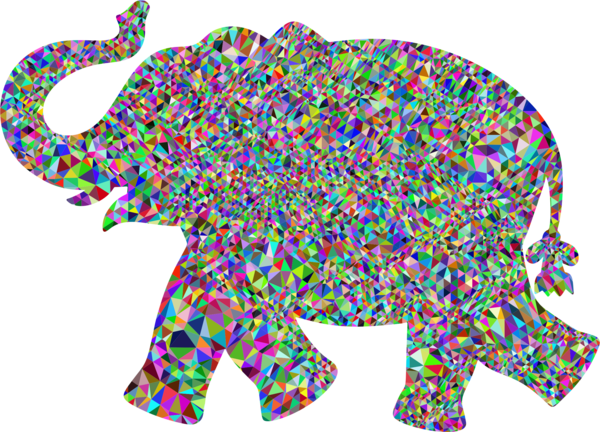 Free Elephant Indian Elephant Tree Line Clipart Clipart Transparent Background