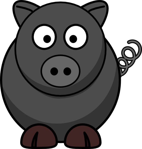 Free Bear Nose Cartoon Pig Clipart Clipart Transparent Background