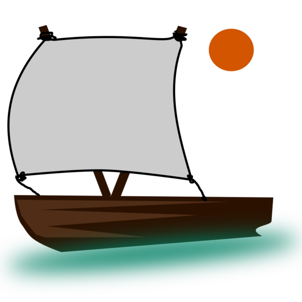 Free Fishing Boat Watercraft Sailing Ship Clipart Clipart Transparent Background
