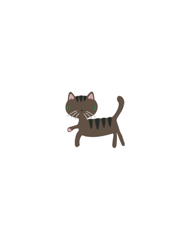 Free Cat Cat Tail Animal Figure Clipart Clipart Transparent Background