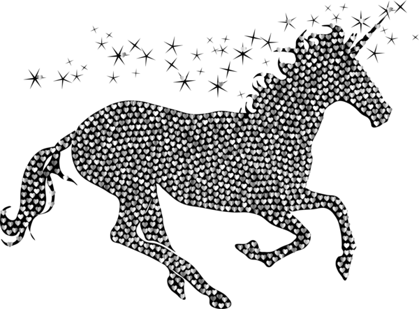 Free Horse Black And White Head Line Clipart Clipart Transparent Background