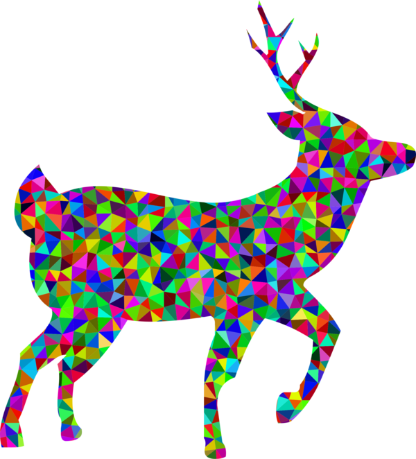 Free Hunting Deer Reindeer Antler Clipart Clipart Transparent Background