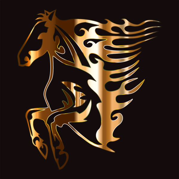 Free Horse Logo Symbol Visual Arts Clipart Clipart Transparent Background