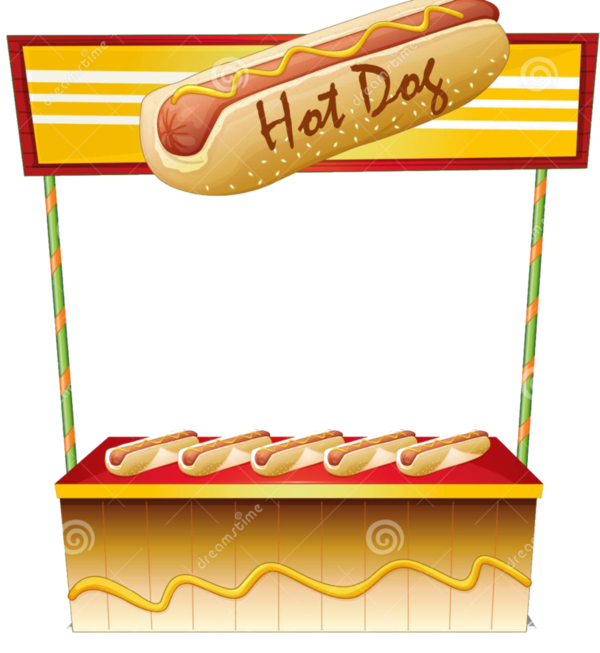 Free Dog Fast Food Line Table Clipart Clipart Transparent Background