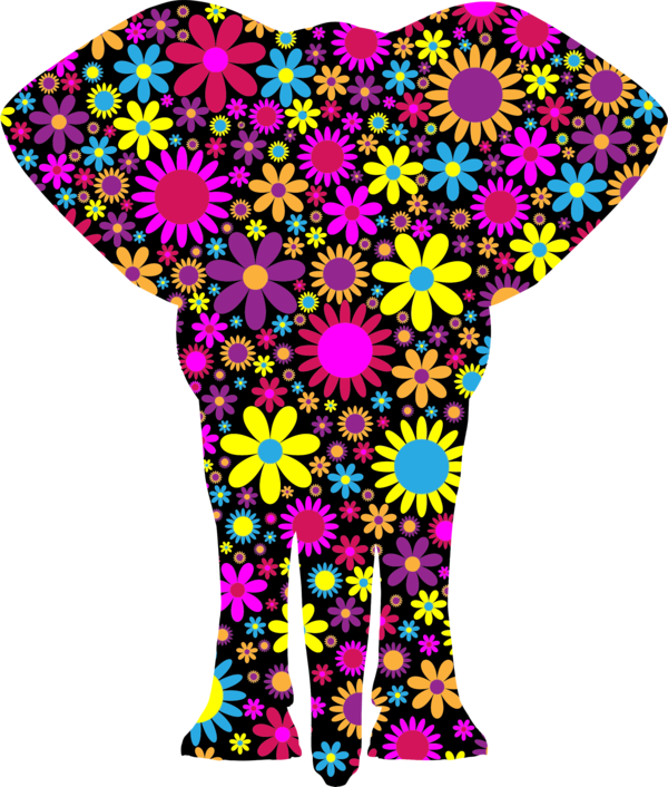 Free Elephant Clothing Line Sleeve Clipart Clipart Transparent Background