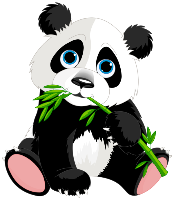 Free Bear Bear Giant Panda Clipart Clipart Transparent Background