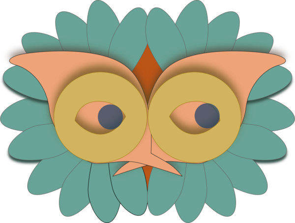 Free Bird Owl Flower Bird Clipart Clipart Transparent Background