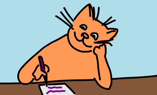 Free Cat Cartoon Nose Cat Clipart Clipart Transparent Background