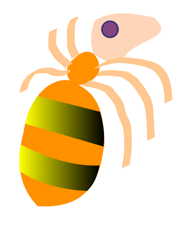 Free Bee Insect Bee Pollinator Clipart Clipart Transparent Background