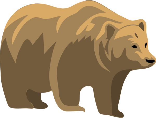 Free Bear Bear Grizzly Bear Snout Clipart Clipart Transparent Background