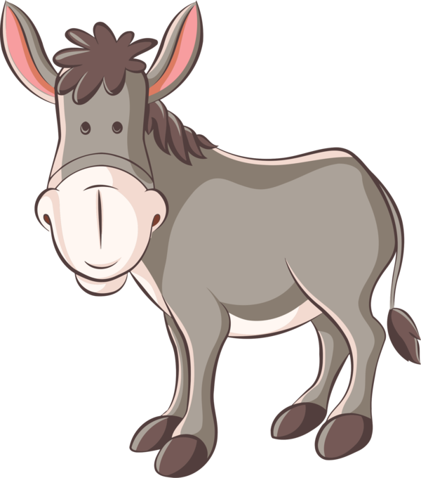 Free Donkey Horse Donkey Nose Clipart Clipart Transparent Background