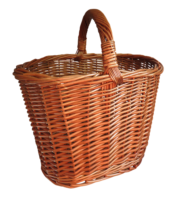 Free Picnic Basket Wicker Storage Basket Clipart Clipart Transparent Background