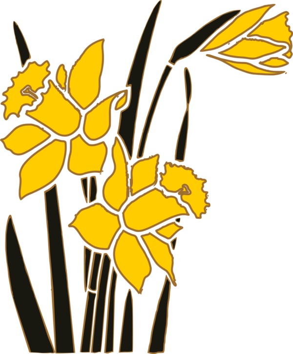 Free Bee Flower Leaf Flora Clipart Clipart Transparent Background